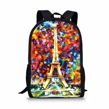FORUDESIGNS Eiffel Tower Printing Teenage Girls Backpack,Children Student Book Back Bag for School,Big Kids Boys Cute Backpacks
FORUDESIGNS Eiffel Tower Printing Teenage Girls Backpack,Children Student Book Back Bag for School,Big Kids Boys Cute Backpacks