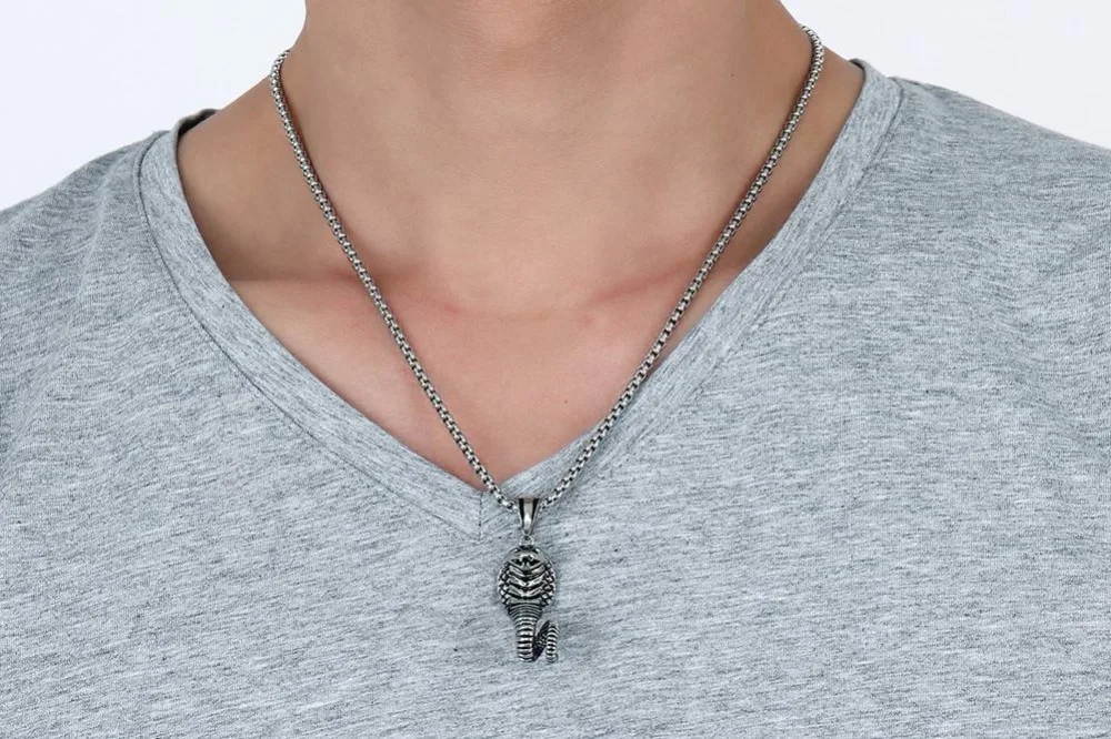 "CobraNeck" - Stainless steel necklace 6