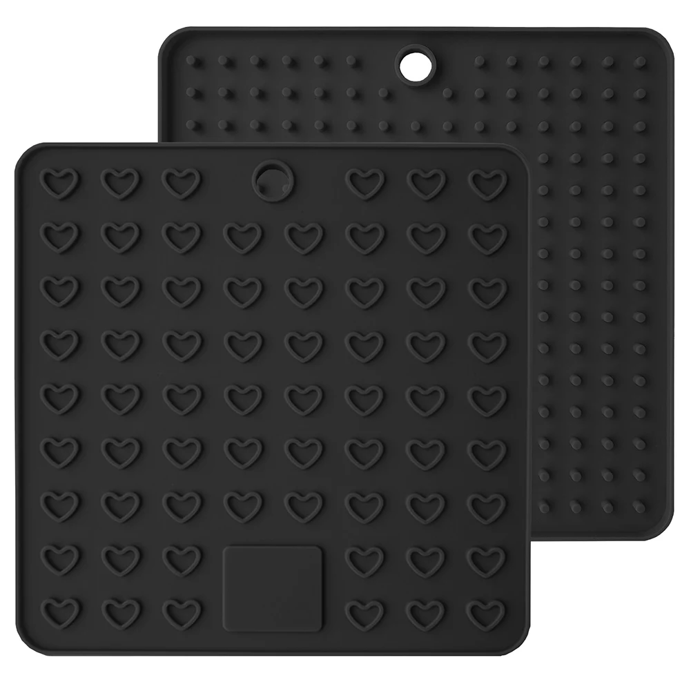 2 Pcs Heart-shaped Multi-Function Drying Drainer Mat Thick Silicone Anti-scalding Anti-fouling Pad E2S
2 Pcs Heart-shaped Multi-Function Drying Drainer Mat Thick Silicone Anti-scalding Anti-fouling Pad E2S