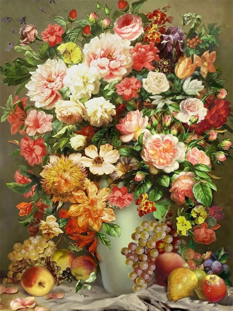 2015 Real Kits New Diy 3d Diamond Painting Colorful Flowers Rose Peonies Novelty Mosaic Set Embroidery Resin Craft Canvas Oil
2015 Real Kits New Diy 3d Diamond Painting Colorful Flowers Rose Peonies Novelty Mosaic Set Embroidery Resin Craft Canvas Oil