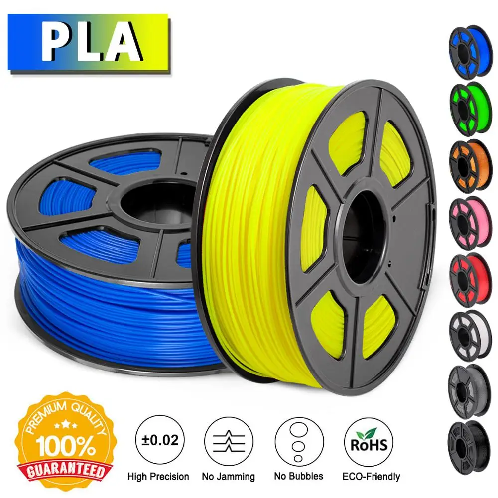 SUNLU 3D Printer Filament 1.75mm PLA/PLA PLUS Degradable Plastic PLA/PLA+ Filament Non-toxic Consumable Material 1KG With Spool
SUNLU 3D Printer Filament 1.75mm PLA/PLA PLUS Degradable Plastic PLA/PLA+ Filament Non-toxic Consumable Material 1KG With Spool