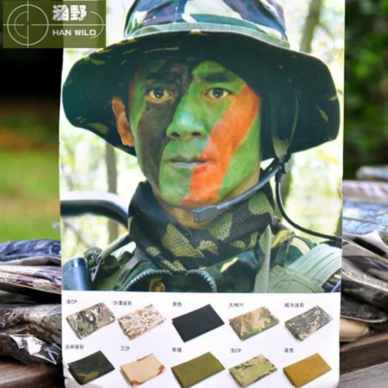 HAN WILD Unisex Camouflage Scarf, Tactical Multifunctional Army Mesh, Breathable Airsoft Paintball Scarf, Wrap Mask Shemagh Veil
HAN WILD Unisex Camouflage Scarf, Tactical Multifunctional Army Mesh, Breathable Airsoft Paintball Scarf, Wrap Mask Shemagh Veil