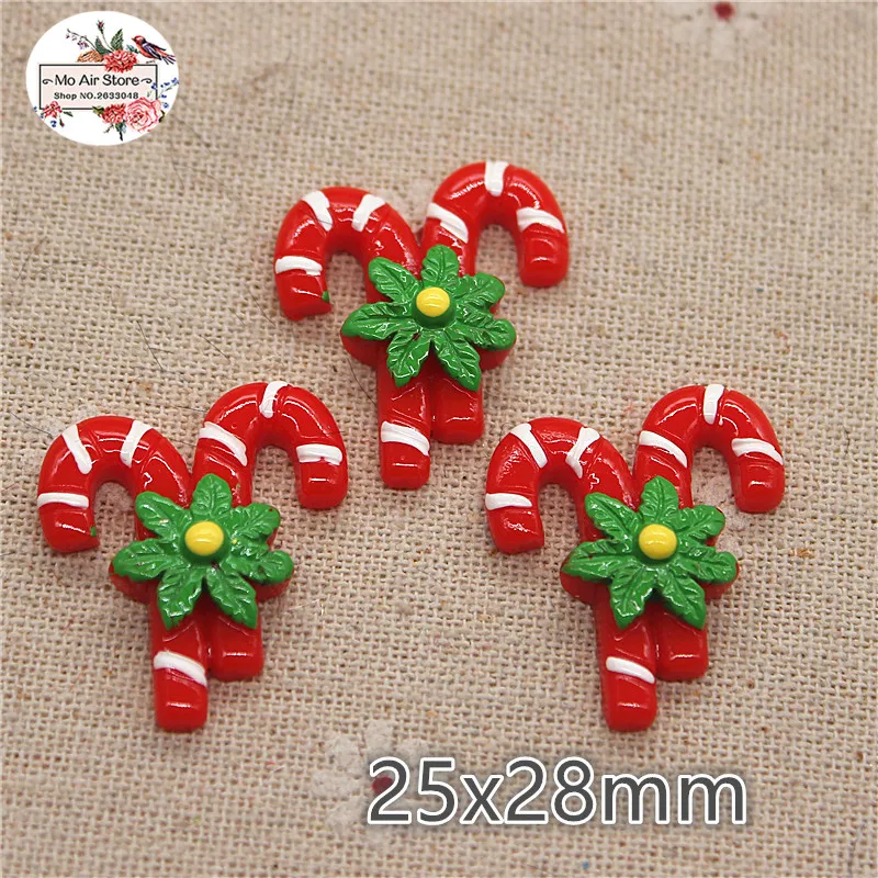 10pcs Christmas candy cane Resin flatback Cabochon Art Supply Decoration Charm Craft DIY hair bow center craft
10pcs Christmas candy cane Resin flatback Cabochon Art Supply Decoration Charm Craft DIY hair bow center craft