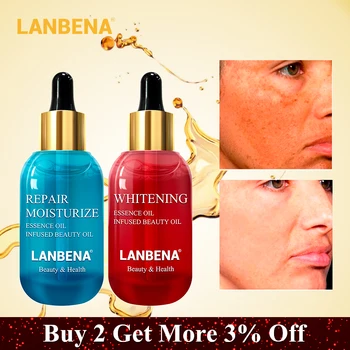 LANBENA Whitening Essential Oil+Repair Moisturize Essence Oil Face Serum Vitamin C Anti-Aging Remove Freckle Acne Spot Skin Care
LANBENA Whitening Essential Oil+Repair Moisturize Essence Oil Face Serum Vitamin C Anti-Aging Remove Freckle Acne Spot Skin Care