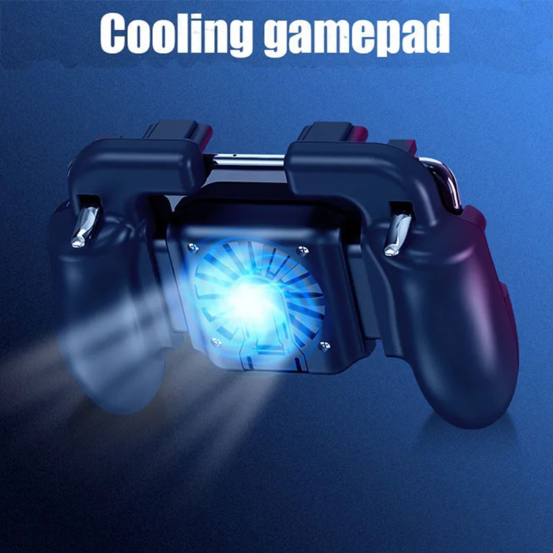Mobile Gaming GamePad Cooler Cooling Fan Free Fire PUBG Mobile phone Game Controller PUBG Gamepad Joystick Metal L1 R1 Trigger
Mobile Gaming GamePad Cooler Cooling Fan Free Fire PUBG Mobile phone Game Controller PUBG Gamepad Joystick Metal L1 R1 Trigger