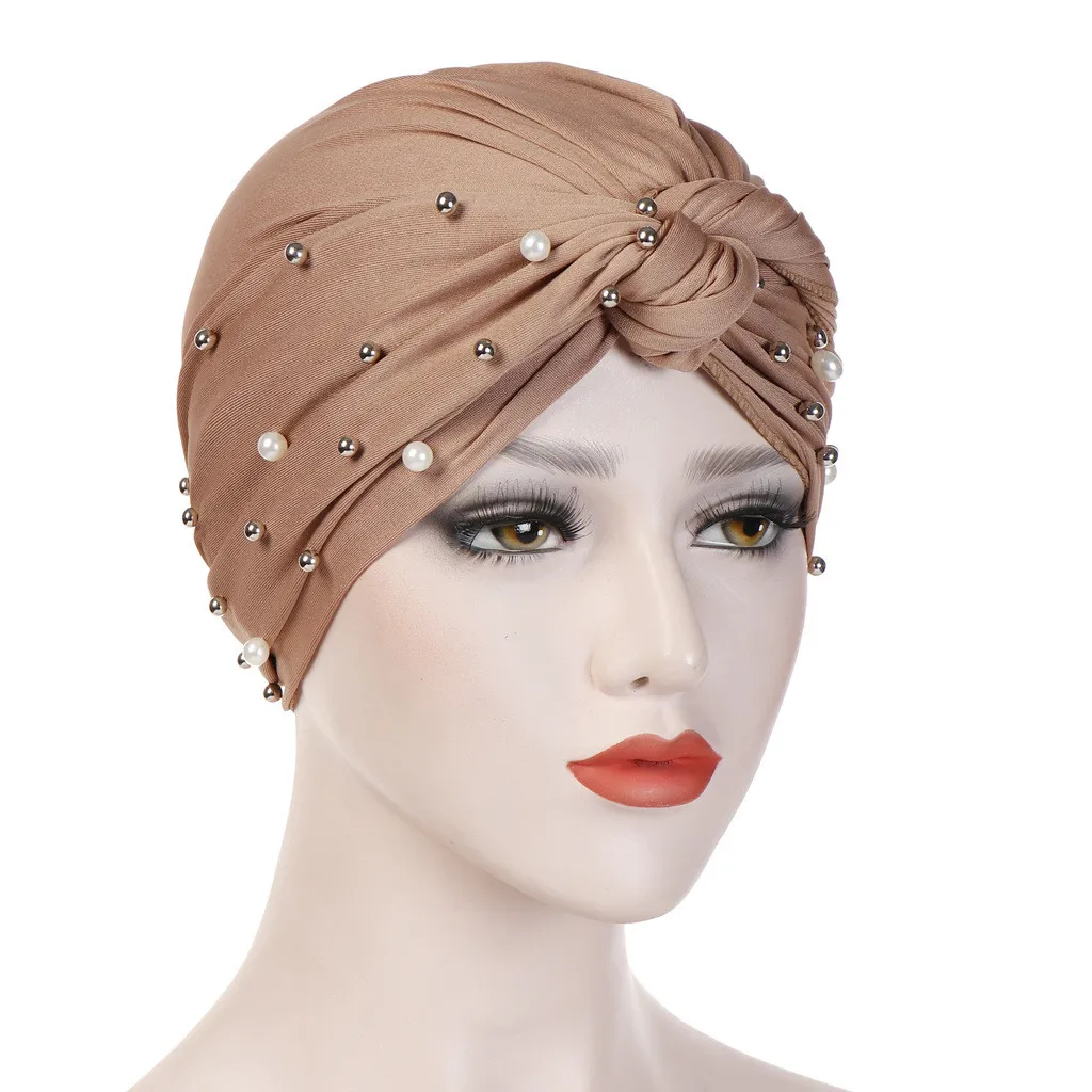 2019 Hats for Woman Men Caps Women Pearl Beading India Hat Muslim Ruffle Cancer Chemo Beanie Turban Wrap Cap
2019 Hats for Woman Men Caps Women Pearl Beading India Hat Muslim Ruffle Cancer Chemo Beanie Turban Wrap Cap