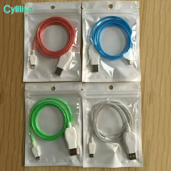 Flowing USB Cable Upgrade Extra Bright Brilliant LED Light Up Charging Data Cable w/ Direction Flow Stream w/Opp Bag 500pcs/lot
Flowing USB Cable Upgrade Extra Bright Brilliant LED Light Up Charging Data Cable w/ Direction Flow Stream w/Opp Bag 500pcs/lot