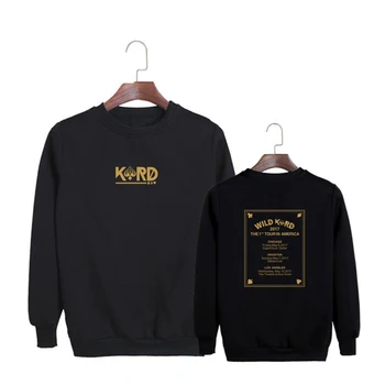 Kpop K.A.R.D Wild KARD 1st Tour Album In America Concert Cotton Hoodies Pullovers Sweatshirts O Neck Long Sleeve Outerwears
Kpop K.A.R.D Wild KARD 1st Tour Album In America Concert Cotton Hoodies Pullovers Sweatshirts O Neck Long Sleeve Outerwears