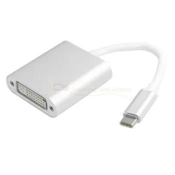 Chenyang USB-C USB 3.1 Type-C to DVI 1080p Adapter Cable Silver for Lap top Monitor Mac book
Chenyang USB-C USB 3.1 Type-C to DVI 1080p Adapter Cable Silver for Lap top Monitor Mac book