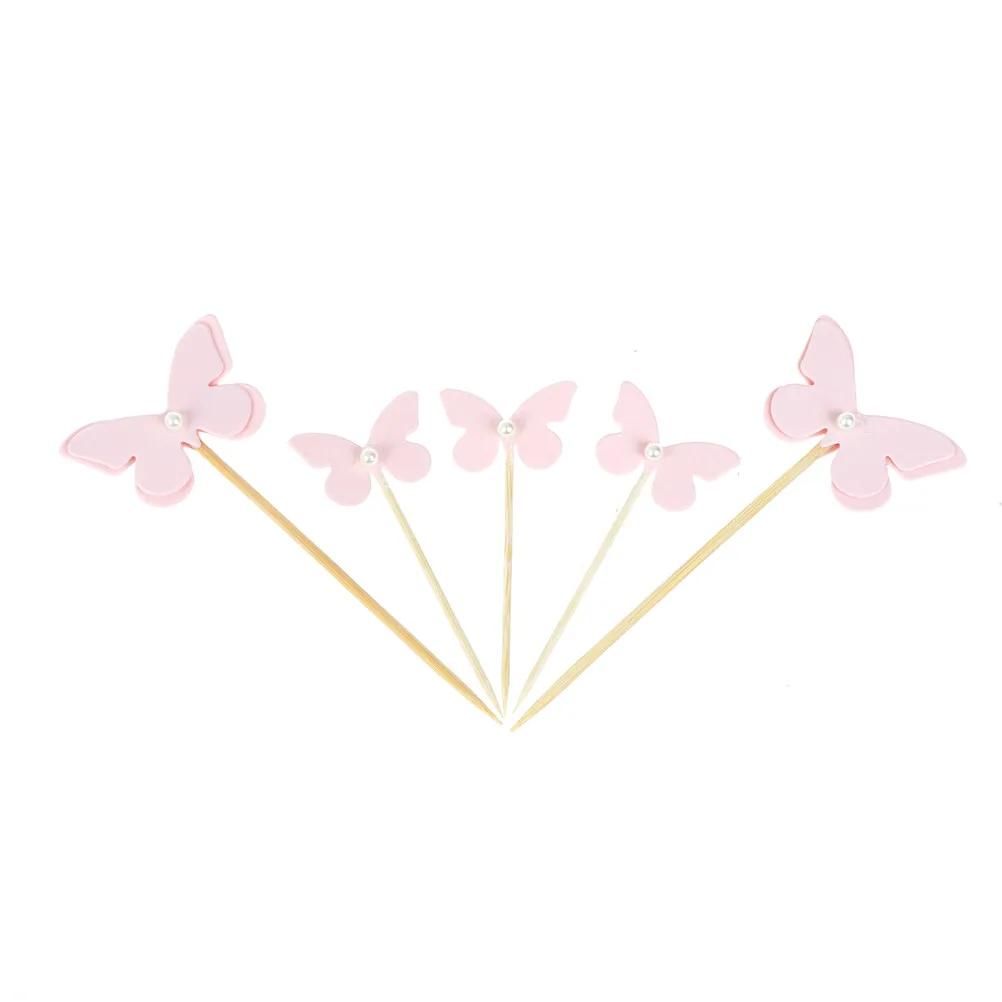 5Pc/Lot Pink Butterfly with Pearl Cupcake Toppers Birthday Party Decorations Baby Shower Children's Party Supplies Cake Toppers
5Pc/Lot Pink Butterfly with Pearl Cupcake Toppers Birthday Party Decorations Baby Shower Children's Party Supplies Cake Toppers