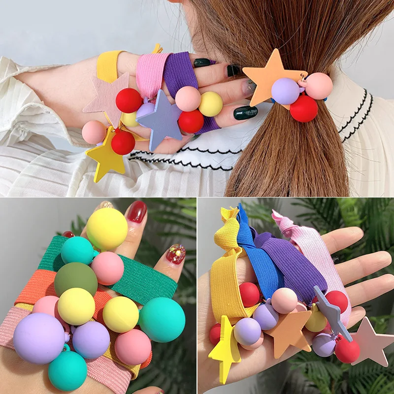 AHB 1Pc Korean Candy Hair Rubber Band for Women Tiaras Hair Tie Elastic Hair Rope Ponytail Gum Headband Girls Hair Accessories 
AHB 1Pc Korean Candy Hair Rubber Band for Women Tiaras Hair Tie Elastic Hair Rope Ponytail Gum Headband Girls Hair Accessories