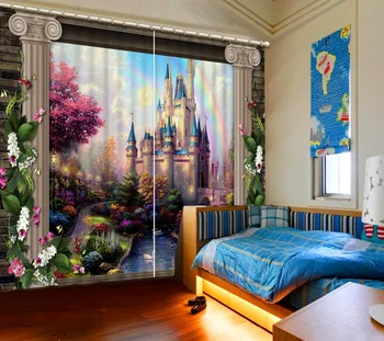 Modern Home Decoration Living Room Curtains 3d European style Roman pillar castle flowers Blackout Shade Window Curtains
Modern Home Decoration Living Room Curtains 3d European style Roman pillar castle flowers Blackout Shade Window Curtains