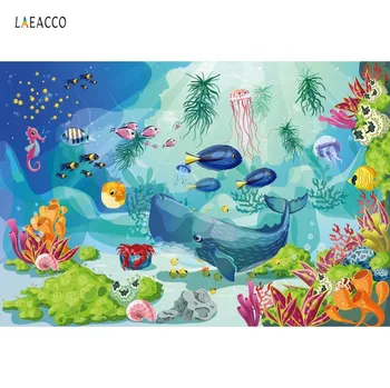 Photography Backgrounds Baby Cartoon Fish Sea World Birthday Party Coral Shell Pattern Photo Backdrops Photocall Photo Studio
Photography Backgrounds Baby Cartoon Fish Sea World Birthday Party Coral Shell Pattern Photo Backdrops Photocall Photo Studio
