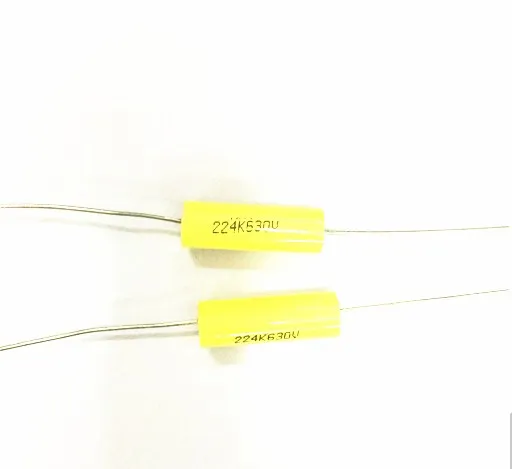 Wholesale and retail long leads yellow Axial Polyester Film Capacitors electronics 0.22uF 630V fr tube amp audio free shipping
Wholesale and retail long leads yellow Axial Polyester Film Capacitors electronics 0.22uF 630V fr tube amp audio free shipping