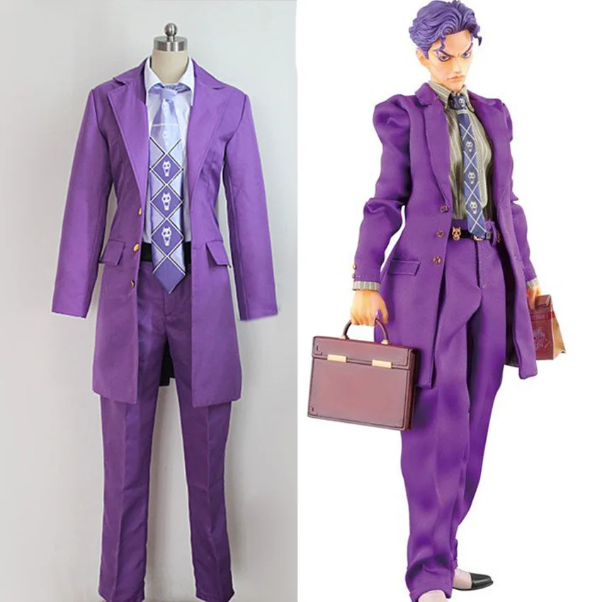 Free Shipping Cosplay Costume JoJo's Bizarre Adventure Part 4 Kira Yoshikage New in Stock Retail / Wholesale Halloween
Free Shipping Cosplay Costume JoJo's Bizarre Adventure Part 4 Kira Yoshikage New in Stock Retail / Wholesale Halloween
