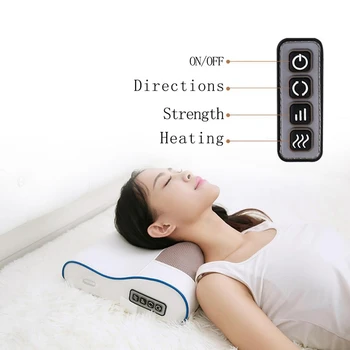 Electric Massage Pillow 8D Head Infrared Heating Neck Massager Home Car Multifunctional Shiatsu Massage Relaxation Body Machin
Electric Massage Pillow 8D Head Infrared Heating Neck Massager Home Car Multifunctional Shiatsu Massage Relaxation Body Machin
