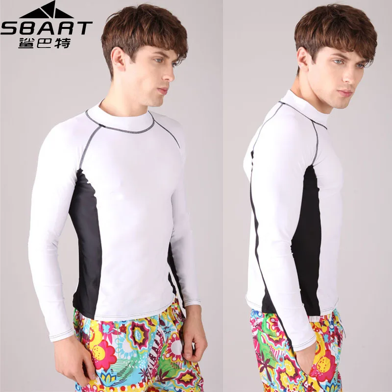 SBART Lycra Surf Rash Guard Men Long Sleeve Mens Rashguard Swim Shirts Tops Sunscreen Swimming Shirt Rushguard
SBART Lycra Surf Rash Guard Men Long Sleeve Mens Rashguard Swim Shirts Tops Sunscreen Swimming Shirt Rushguard