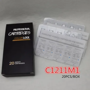 Box Of 20PCS 11M1 Disposable Safety Tattoo Needles Cartridges Magnum 11 Supply AHN-C1211M1#
Box Of 20PCS 11M1 Disposable Safety Tattoo Needles Cartridges Magnum 11 Supply AHN-C1211M1#