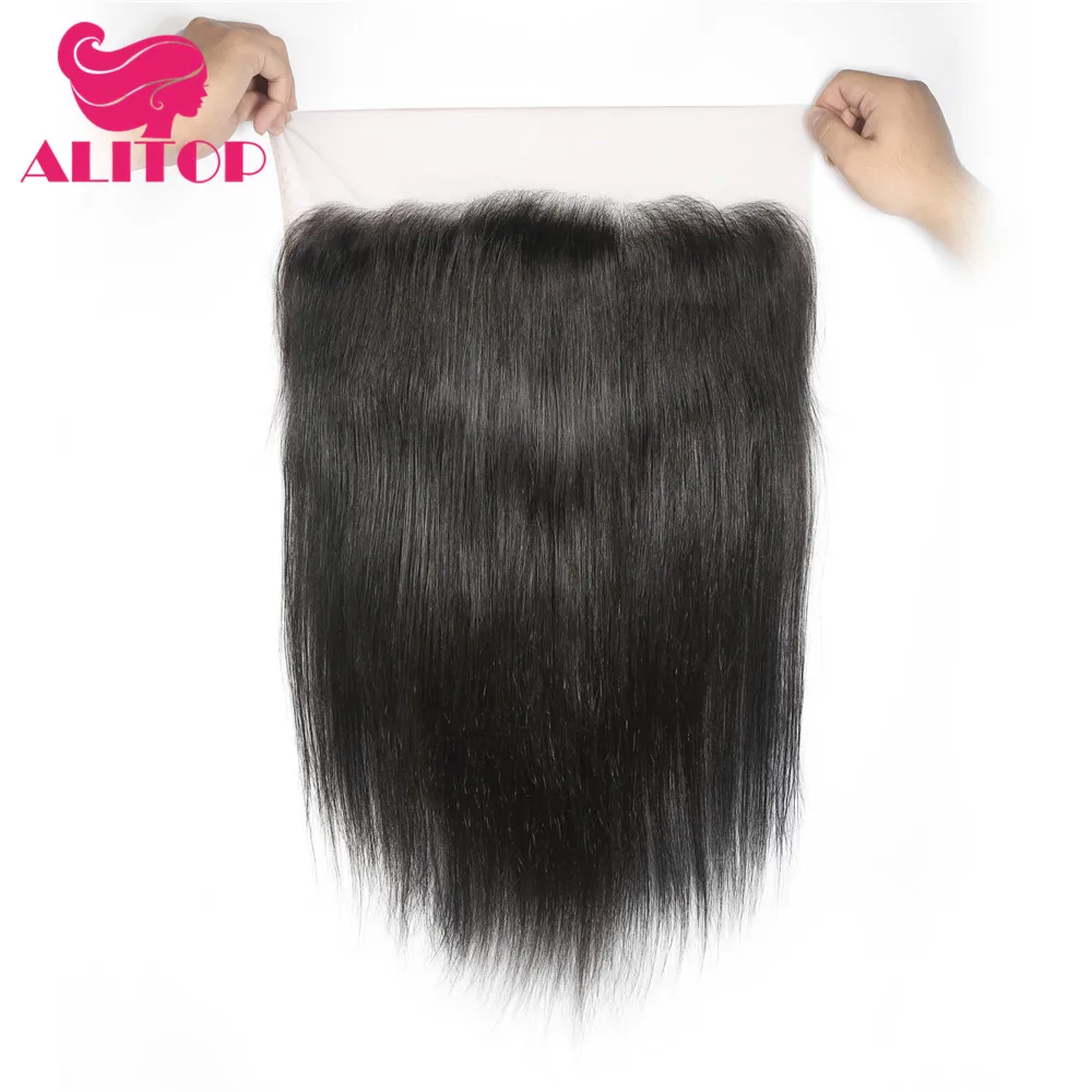 ALITOP 100% Brazilian Human Hair Straight 8-20 Inch13X6 Lace Closure Natural Color Non- Remy Hair Weaving 1PC/Lot Free Shipping
ALITOP 100% Brazilian Human Hair Straight 8-20 Inch13X6 Lace Closure Natural Color Non- Remy Hair Weaving 1PC/Lot Free Shipping