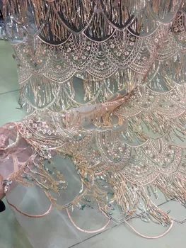 Sequins and shinny sat-43012 glitter mesh Lace Fabric African Guipure Lace fabric with Sequins High Quality
Sequins and shinny sat-43012 glitter mesh Lace Fabric African Guipure Lace fabric with Sequins High Quality