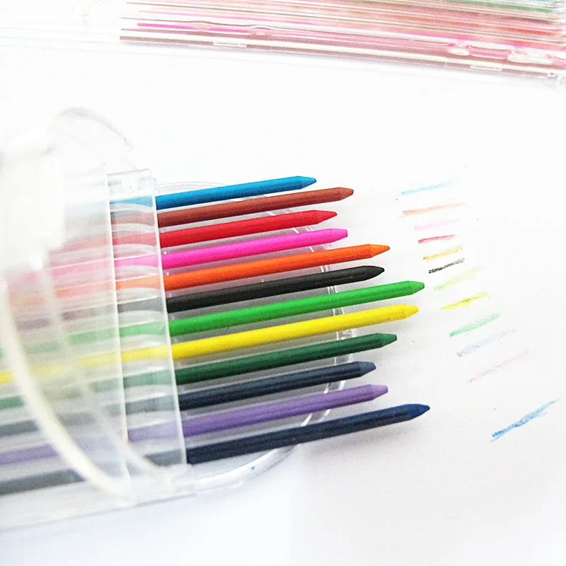 12pcs/box 2B 2mm 12 Color Mechanical Pencil Lead Colorful Lead Refill Art Sketch Drawing Lead School Colour Pencil Stationery
12pcs/box 2B 2mm 12 Color Mechanical Pencil Lead Colorful Lead Refill Art Sketch Drawing Lead School Colour Pencil Stationery