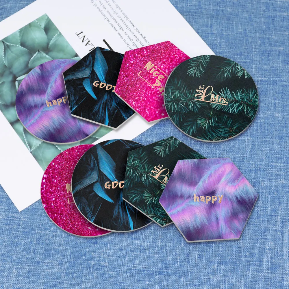 Silicone Drink Coaster Chic Gold Printing Letter Cup Mats Round Waterproof Insulation Pad Non Slip Drink Coaster Home Decor 1pc
Silicone Drink Coaster Chic Gold Printing Letter Cup Mats Round Waterproof Insulation Pad Non Slip Drink Coaster Home Decor 1pc