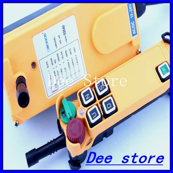Free Shipping 4 Channel 1 Speed Hoist Crane Truck Radio Remote Control Push Button Switch System with E-Stop
Free Shipping 4 Channel 1 Speed Hoist Crane Truck Radio Remote Control Push Button Switch System with E-Stop
