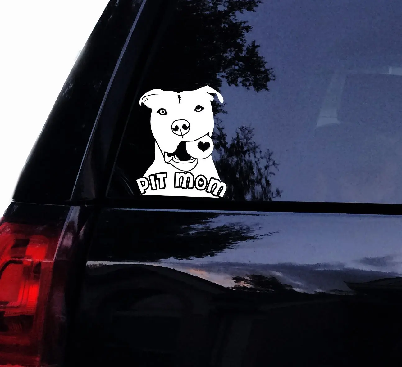Tshirt Rocket Pit Mom Decal - Pit Bull W/Ball Sticker - Pitbull Dog Car Decal Laptop Decal Car Window, Mirror Sticker (6",White)
Tshirt Rocket Pit Mom Decal - Pit Bull W/Ball Sticker - Pitbull Dog Car Decal Laptop Decal Car Window, Mirror Sticker (6",White)