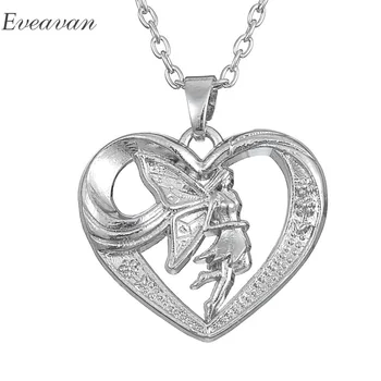 EUEAVAN 30pcs Rhodium Color Angel In Heart Hollow Pendant Necklace Zinc Alloy Jewelry Lovely Gift For Women Girl
EUEAVAN 30pcs Rhodium Color Angel In Heart Hollow Pendant Necklace Zinc Alloy Jewelry Lovely Gift For Women Girl