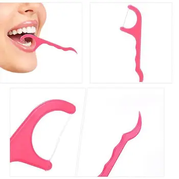 20Pcs/Pack Disposable Dental Floss Picks Sticks Interdental Brush 2 In 1 Plastic Toothpick Cleaning Mouth Oral Care Hygiene Clea
20Pcs/Pack Disposable Dental Floss Picks Sticks Interdental Brush 2 In 1 Plastic Toothpick Cleaning Mouth Oral Care Hygiene Clea