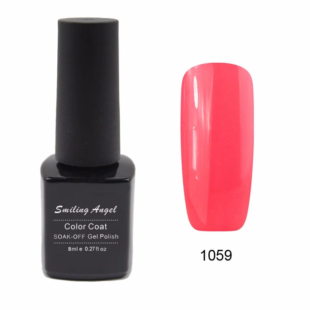 Smiling Angel 236 Color Primer Gel Nail Polish UV LED Soak-off Top Base Coat Long-lasting Nail Art Varnish French Manicure 1059
Smiling Angel 236 Color Primer Gel Nail Polish UV LED Soak-off Top Base Coat Long-lasting Nail Art Varnish French Manicure 1059