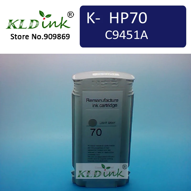Compatible HP70 C9451A LIGHT GRAY ink cartridge for Z2100 Z3100 Z3200 Z5200 printer
Compatible HP70 C9451A LIGHT GRAY ink cartridge for Z2100 Z3100 Z3200 Z5200 printer