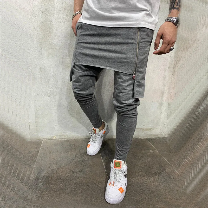 2019 Autumn Mens Harem Pants Elastic Waist Stripe Pockets Casual Loose Drop Crotch Trousers Men Streetwear Hip-hop Pants
2019 Autumn Mens Harem Pants Elastic Waist Stripe Pockets Casual Loose Drop Crotch Trousers Men Streetwear Hip-hop Pants