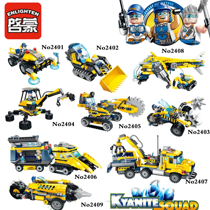 Enlighten Construction Engineering Technic Helicopter Excavator Legoes Building Blocks Truck Tractor Vehicle Forklifts City
Enlighten Construction Engineering Technic Helicopter Excavator Legoes Building Blocks Truck Tractor Vehicle Forklifts City
