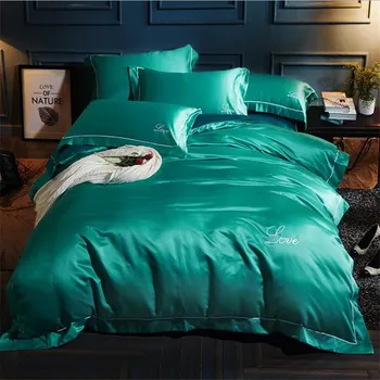 Bedclothes New All-cotton Four-piece Waterwash Pure Silk All-cotton Sheets Pillowcase XHS0075
Bedclothes New All-cotton Four-piece Waterwash Pure Silk All-cotton Sheets Pillowcase XHS0075