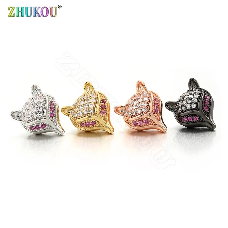 1 Pair11*13mm New Fashion Fox shape Handmade CZ Stud Earrings DIY Jewelry Accessory Findings,Hole:1.5mm Model: VE25
1 Pair11*13mm New Fashion Fox shape Handmade CZ Stud Earrings DIY Jewelry Accessory Findings,Hole:1.5mm Model: VE25