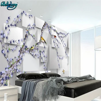 beibehang Hand painted bird and bird 3D stereo wall wall painting custom wallpaper mural decoration
beibehang Hand painted bird and bird 3D stereo wall wall painting custom wallpaper mural decoration