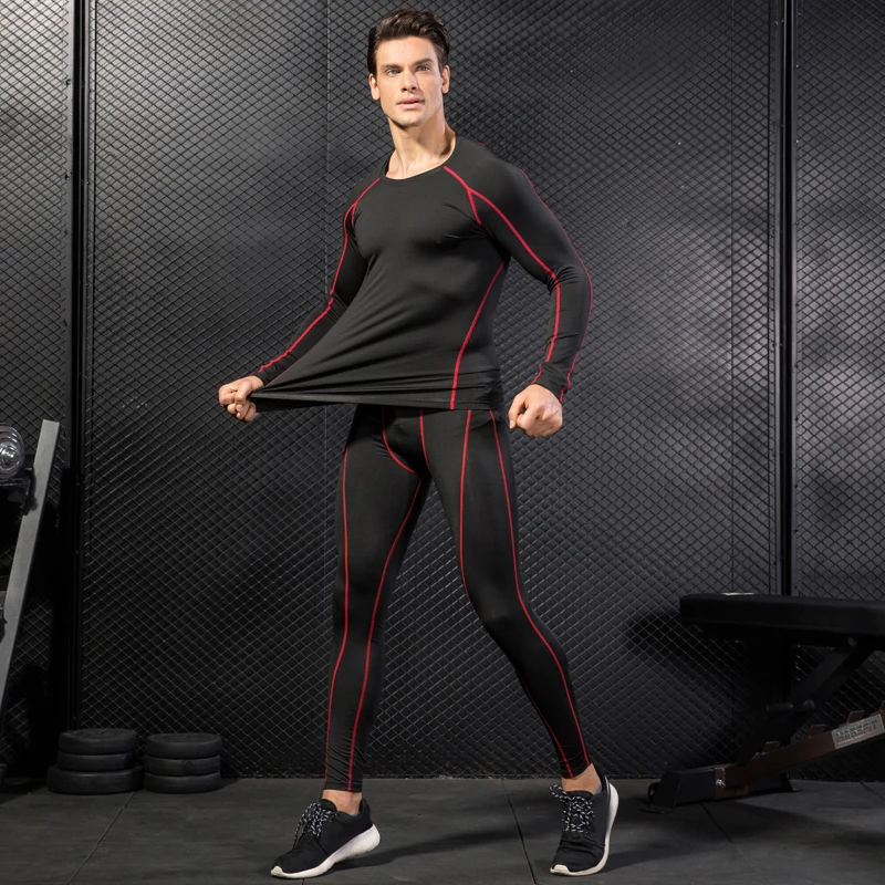 Hot Russia Local Delivery Compression Tracksuit Fitness Tight Run Set shirt Legging Men Sportswear Demix Black Gym Sport Suit
Hot Russia Local Delivery Compression Tracksuit Fitness Tight Run Set shirt Legging Men Sportswear Demix Black Gym Sport Suit