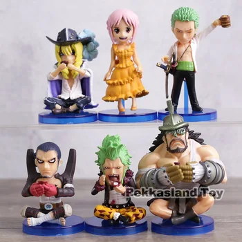 One Piece WCF Dressrosa Vol.4 Zoro Nami Bartolomeo Cavendish Ideo Hajrudin PVC Figures Toys 6pcs/set
One Piece WCF Dressrosa Vol.4 Zoro Nami Bartolomeo Cavendish Ideo Hajrudin PVC Figures Toys 6pcs/set