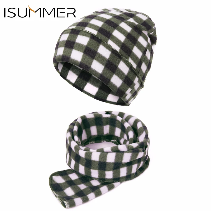 ISummer Winter Children's Scarf And Hat Set in Two Pieces Skullies & Beanies Checkered Polyester And Fleece Warm Hat And Scarf
ISummer Winter Children's Scarf And Hat Set in Two Pieces Skullies & Beanies Checkered Polyester And Fleece Warm Hat And Scarf