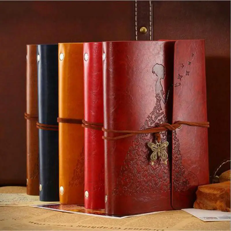 A6 Retro Vintage Butterfly PU Leather Blank Kraft Loose-leaf Notebook Diary Memo Notes To Do It Planner Stationery Birthday Gift
A6 Retro Vintage Butterfly PU Leather Blank Kraft Loose-leaf Notebook Diary Memo Notes To Do It Planner Stationery Birthday Gift