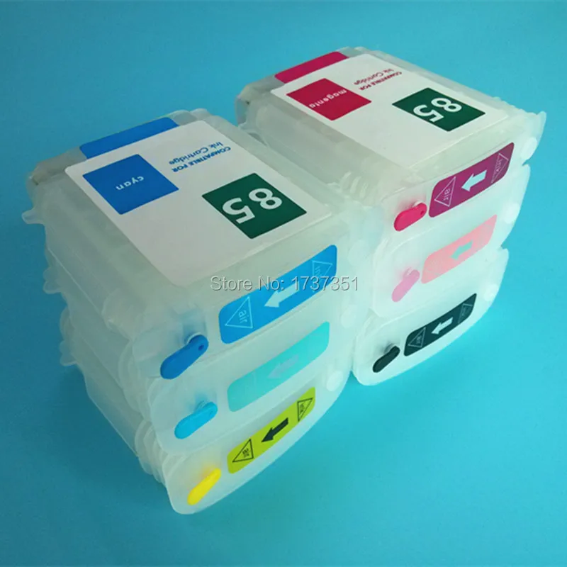 boma.ltd 69ml/28ml Refil Ink Cartridge for HP84 85 With Permanent ARC chip for HP 84 85 for HP Designjet 30 90 130 Printer
boma.ltd 69ml/28ml Refil Ink Cartridge for HP84 85 With Permanent ARC chip for HP 84 85 for HP Designjet 30 90 130 Printer
