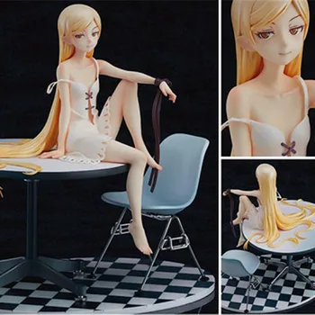 New Arrival Anime Kizumonogatari Action Figure Oshino Shinobu White Dress Sitting Table Ver Model PVC Beauty Vampire Doll 19cm
New Arrival Anime Kizumonogatari Action Figure Oshino Shinobu White Dress Sitting Table Ver Model PVC Beauty Vampire Doll 19cm
