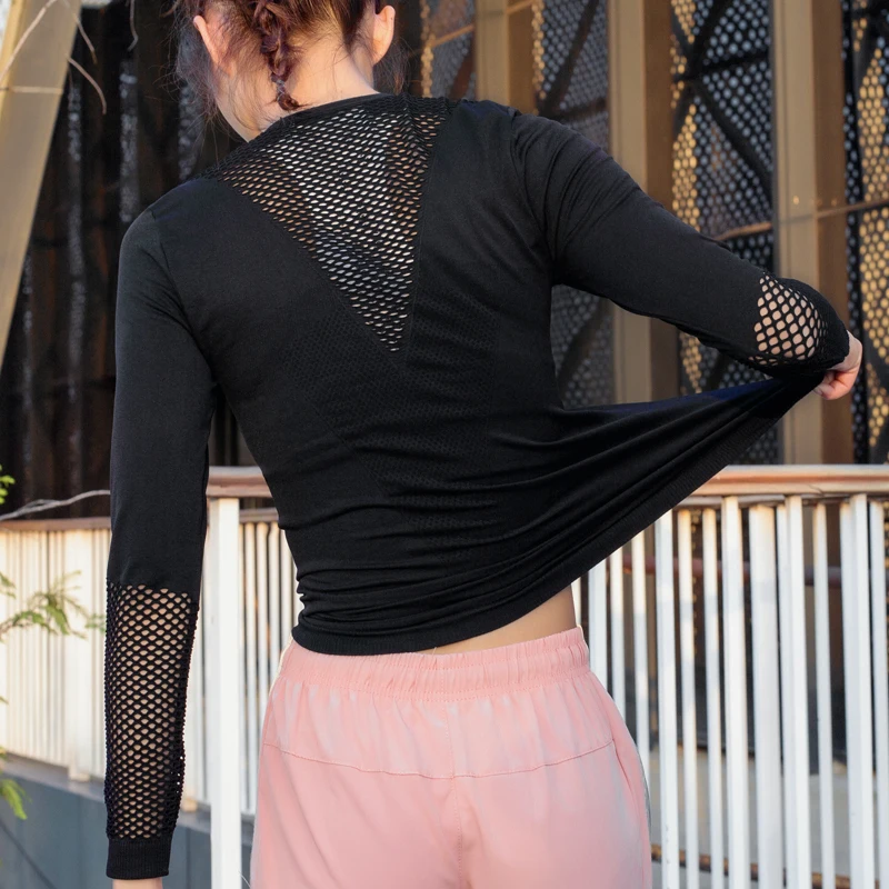 Fitness Breathable Sportswear Women T Shirt Sport Suit Yoga Top Quick-Dry Running Long sleeves Shirt Gym Clothes Sport Shirt
Fitness Breathable Sportswear Women T Shirt Sport Suit Yoga Top Quick-Dry Running Long sleeves Shirt Gym Clothes Sport Shirt