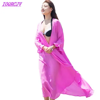 Chiffon shirt summer women Bohemia thin Cardigan 2018 fashion Beach Long Sun protection shirt Plus size cloak tops IOQRCJV H260
Chiffon shirt summer women Bohemia thin Cardigan 2018 fashion Beach Long Sun protection shirt Plus size cloak tops IOQRCJV H260
