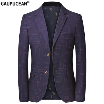 Easy Care Slim Man Suit Jacket Quality Fashion Male Formal Business Spring Autumn Single Breasted Purple Blue Men Blazer
Easy Care Slim Man Suit Jacket Quality Fashion Male Formal Business Spring Autumn Single Breasted Purple Blue Men Blazer