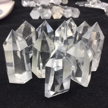 10pcs a lots AAA+++ Natural Clear Quartz Crystals Minerals Chunky Healing Wand Point wedding gifts souvenirs Decoration
10pcs a lots AAA+++ Natural Clear Quartz Crystals Minerals Chunky Healing Wand Point wedding gifts souvenirs Decoration