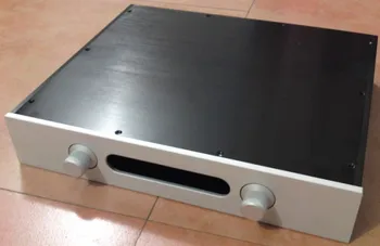 B-054 CNC All Aluminum Cabinet Chassis Case Box for DIY Audio Power Amplifier 430mm*80mm*358mm 430*80*358mm
B-054 CNC All Aluminum Cabinet Chassis Case Box for DIY Audio Power Amplifier 430mm*80mm*358mm 430*80*358mm