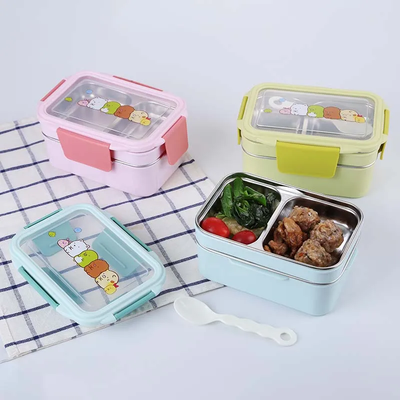 Carton Lunch Box For Kids Japanese 304 Stainless Steel Bento Box Leak-Proof Children Bento Lunch Box Food Container Box 1400ml
Carton Lunch Box For Kids Japanese 304 Stainless Steel Bento Box Leak-Proof Children Bento Lunch Box Food Container Box 1400ml