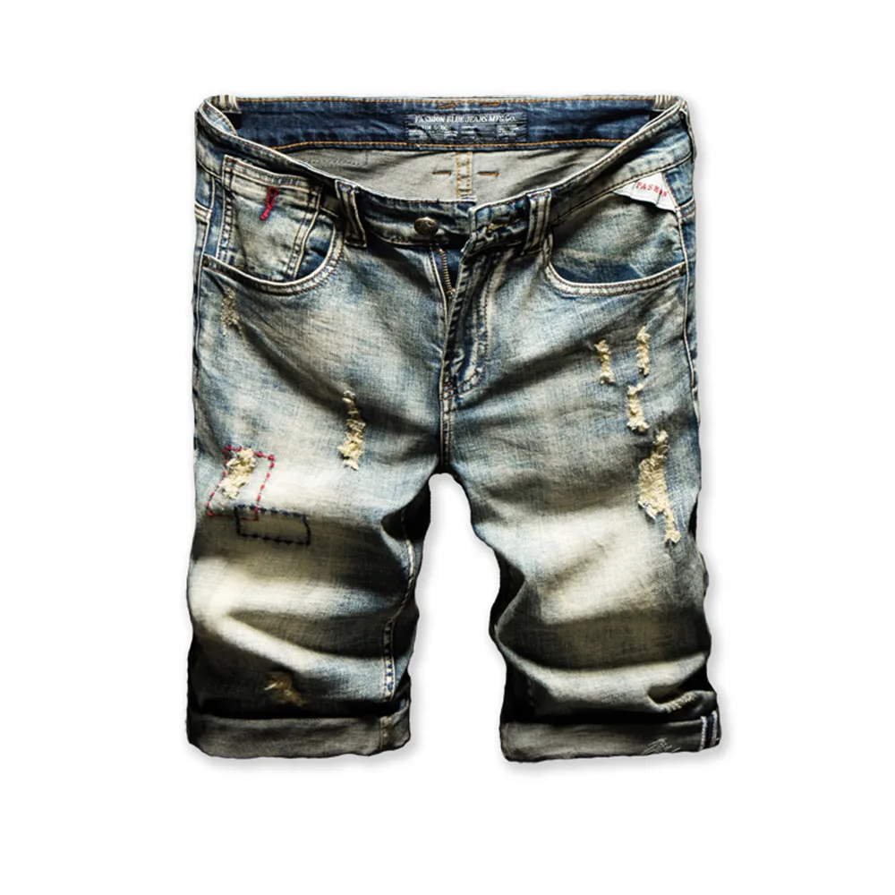 Men Vintage Jeans Fitness Casual High Street Short Jeans 2019 Hip Hop Elegant Beach Shorts Novelty Harajuku Hot Sale Clothes
Men Vintage Jeans Fitness Casual High Street Short Jeans 2019 Hip Hop Elegant Beach Shorts Novelty Harajuku Hot Sale Clothes